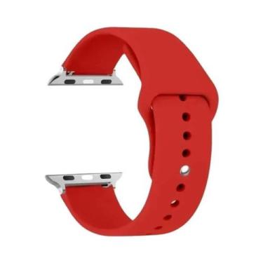 Imagem de Pulseira De Silicone Para Apple Watch Série 7 6 5 4 3 SE 8 Ultra 38mm 