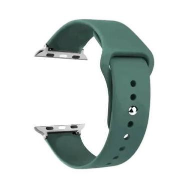 Imagem de Pulseira De Silicone Para Apple Watch Série 7 6 5 4 3 SE 8 Ultra 38mm 