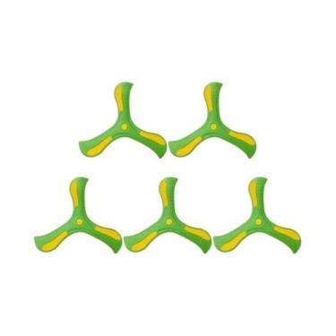 Imagem de Brinquedo Boomerang Macio Para Crianças, Disco Voador De Três Folhas, 