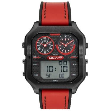 Imagem de Relógio Seculus Masculino Anadigi 77304GPSVPU1