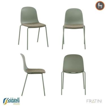 Imagem de Kit 4 Cadeiras Design Bilbao Várias Cores - Fratini, Verde