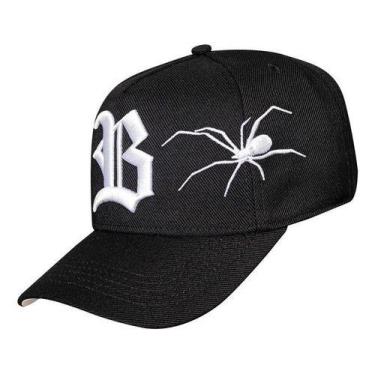 Imagem de Boné Blck Brasil Snapback Spider -, Preto, UNICO