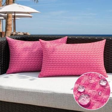 Imagem de Fundas para Cojines Impermeables para Exterior Kevin Textile 30x50cm -