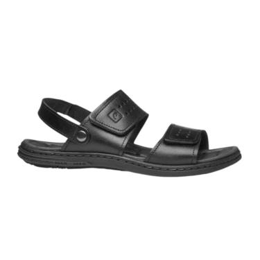 Imagem de Sandália Pegada Masculina 131288 Couro Confortável Leve