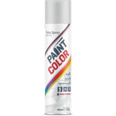 Imagem de Tinta Spray Uso Geral 400ml Branco Brilhante - 5510149 - PAINTCOLOR