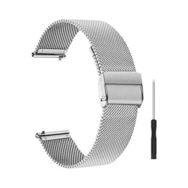 Imagem de Pulseira De Metal 20mm 22mm Para Huami Amazfit BALANCE 2 Active 2 Bip 