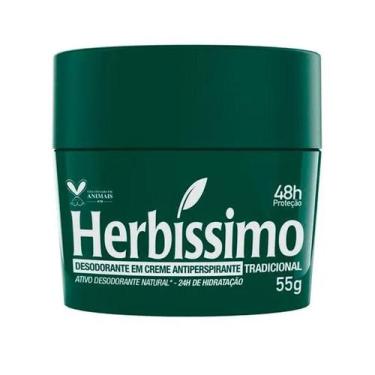 Imagem de Desodorante Antitranspirante em Creme Herbíssimo Tradicional 55g - Her