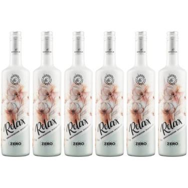 Imagem de Frisante Branco Suave Sem Álcool Relax Garibaldi 750ml 6un