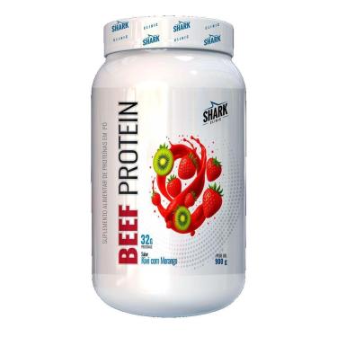 Imagem de Whey Beef Protein - 900g kiwi com Morango - Shark Pro-Masculino