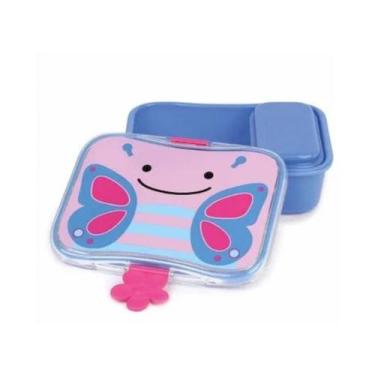 Imagem de Lancheira Zoo (marmita)Skip Hop Borboleta Premium,  Rosa