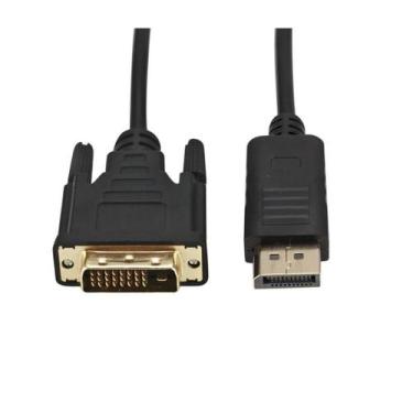 Imagem de Cabo Displayport Para Dvi 24+1 Full Hd 1.8 Metros - BR-Tech