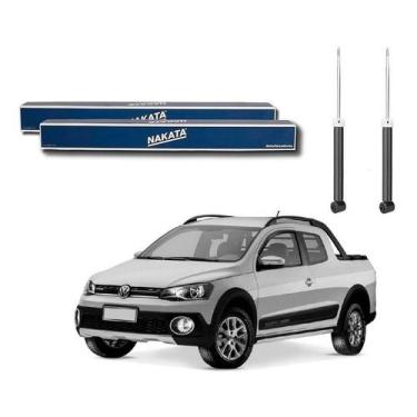 Imagem de Par Amortecedor Traseiro Saveiro Cross G6 1.6 2014 A 2016 - Monroe