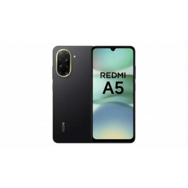 Imagem de Smartphone Xiaomi Redmi A5 Preto, 64GB, 3GB RAM, Tela 6,88 polegadas H