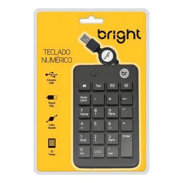 Imagem de Teclado numerico retratil usb - Bright