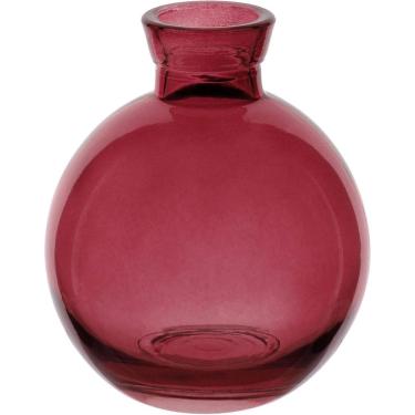 Imagem de VASO DECORATIVO ENFEITE PLANTA GARRAFA VIDRO 9x7x7cm VINHO