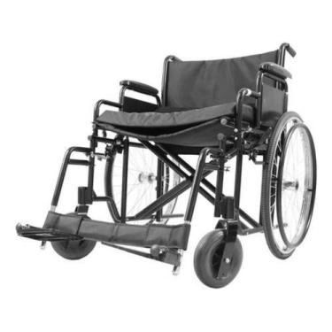 Imagem de Cadeira De Rodas Modelo D500 Dobrável Até 180kg Dellamed