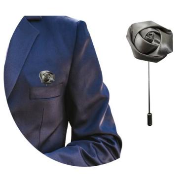 Imagem de Lapela Broche De Tecido Terno Casamento Noivo Padrinho Flor - RPires, 