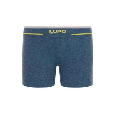 Imagem de Cueca Boxer Infantil Microfibra Cós Lista Lupo - Conforto e Estilo, Fi