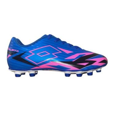 Imagem de Chuteira Campo Masculino Lotto 10703 Solista Fulmine B700 Azul, Azul, 