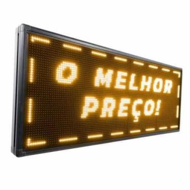 Imagem de Painel De LED, Letreiro Digital 135cm x 55cm Alto Brilho - Mundo de LE