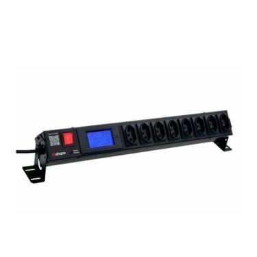 Imagem de Filtro de Linha + Protetor Smart TS Shara, 8 Tomadas, 20A, C/ Display 