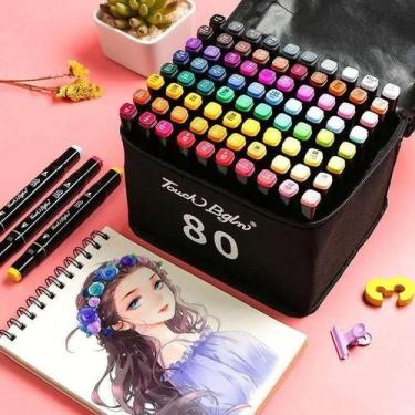 Imagem de Livro de Colorir ORIGINAL Bobbie Goods Capa Dura COM 80 Canetinhas Tou