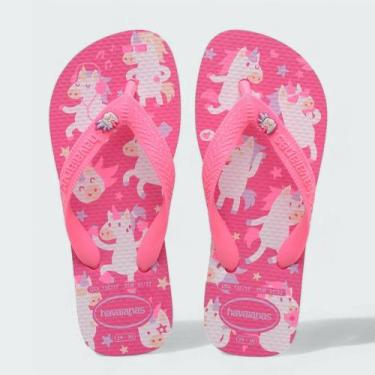 Imagem de Chinelo Havaianas Infantil Fantasy, Ros, Colorido, 31/32