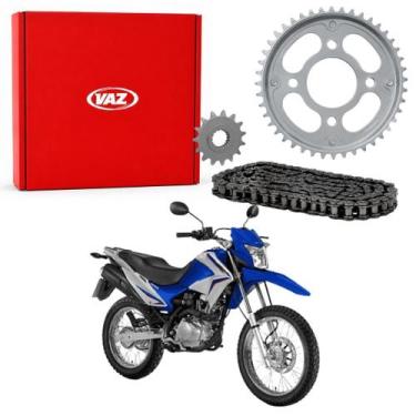 Imagem de Kit Relação Transmissão Completo Xtreme Nxr 150 Bros Mix - VAZ