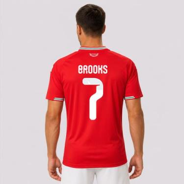 Imagem de Camisa Adidas País de Gales Home 2026 7 D. Brooks, P