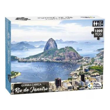 Imagem de Quebra Cabeça 1000 Pecas Rio De Janeiro - Pais e Filhos