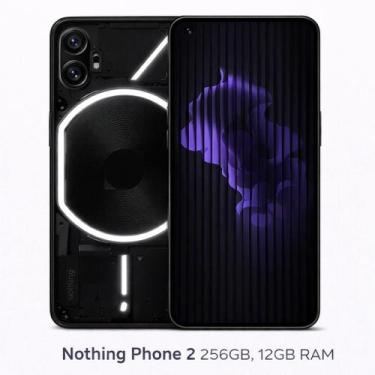 Imagem de Smartphone Celular Nothing Phone 2 256GB, 12GB RAM, 5G, Tela 6,7 poleg