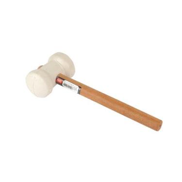 Imagem de MARTELO DE BORRACHA PRETO OU BRANCO 40mm 60mm MAX FERRAMENTAS -, Branc