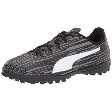 Imagem de PUMA Tênis de futebol infantil Rapido 3 Tt unissex, Puma preto puma branco-castlerock, 5.5 Big Kid