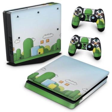 PS4 Pro Capa Anti Poeira - Super Mario Bros - Pop Arte Skins