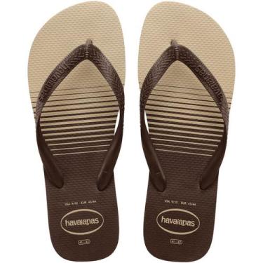 Imagem de Chinelo Havaianas Masculino Top Basic 39/0 Cafe - Taiwan Collection