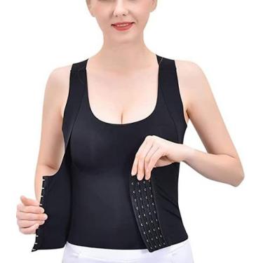 Imagem de Sutiã modelador de cintura 3 em 1, lindo sutiã push-up três em um nas costas (XG, preto)