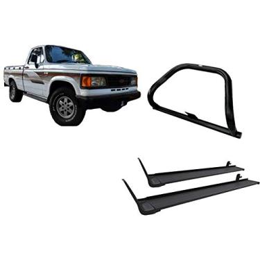 Imagem de Kit quebra mato s/barra+estribo original preto D20