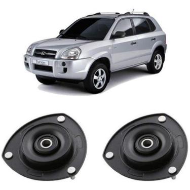 Imagem de Par Coxim Batente Dianteiro Tucson 2009 2010 2011 2012 2013