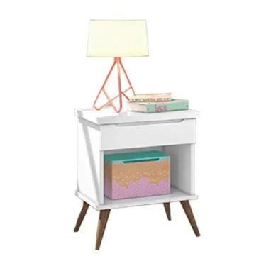Imagem de Mesa de Apoio Infantil Melinda 100 MDF Com 1 Gaveta Phoenix Baby