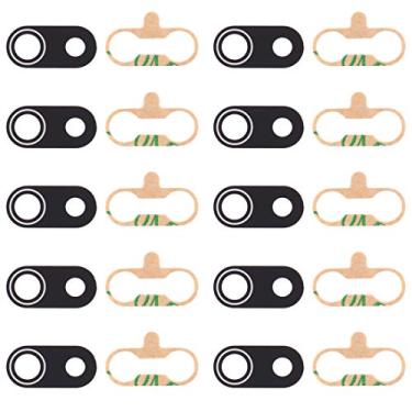 Imagem de HONGYAN Peças de substituição de telefone celular Lente de câmera traseira 10 PCS para Xiaomi Redmi 8A Acessórios telefônicos