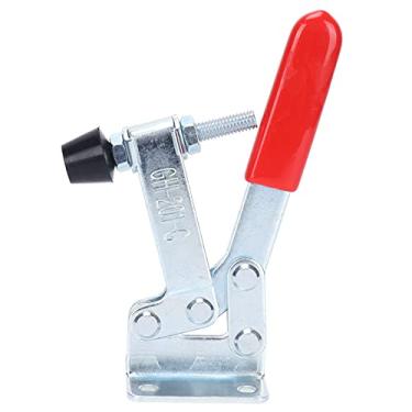 Imagem de POCREATION Braçadeira de alternância, braçadeiras de interruptor, fixação de botão manual de liberação rápida com alta capacidade de retenção para marcenaria e operação de máquina (kit de parafusos incluído), luminária