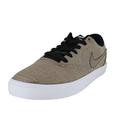 Imagem de Nike Mens SB Check Solar CNVS PRM Khaki White Black Size 8