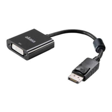 Imagem de Cabo Conversor Displayport Para Dvi - 20cm - Ativo Suporta Até 4K De R