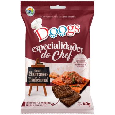 Imagem de Petisco Doogs para Cães Sabor Churrasco - 40g