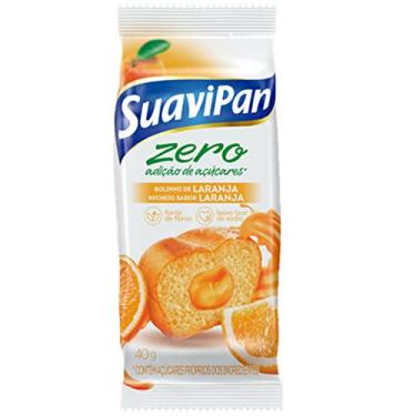 Imagem de Bolinho Zero Açúcar Laranja Recheio De Laranja Suavipan 40G