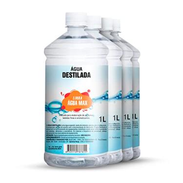 Imagem de Kit Água Destilada 4 Litros P/Autoclave, Cpap- Soft Water, Radiador