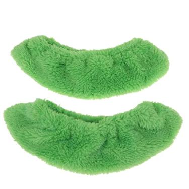 Imagem de Vaveren Tênis de skate de boneco de hóquei no gelo de tecido felpudo durável, verde, G