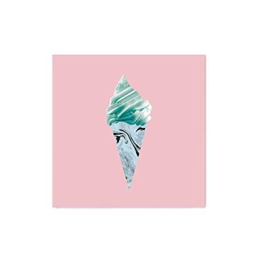 Imagem de Arte Maníacos Quadro Decorativo Sorvete Escandivava - 50x50cm