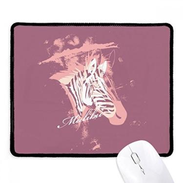 Imagem de Mousepad roxo Pinto com borda costurada Tapete de borracha para jogos