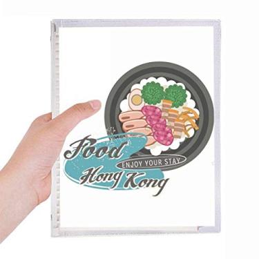 Imagem de Caderno Hong Kong Claypot China Folhas soltas Diário Recarregável Diário Papelaria